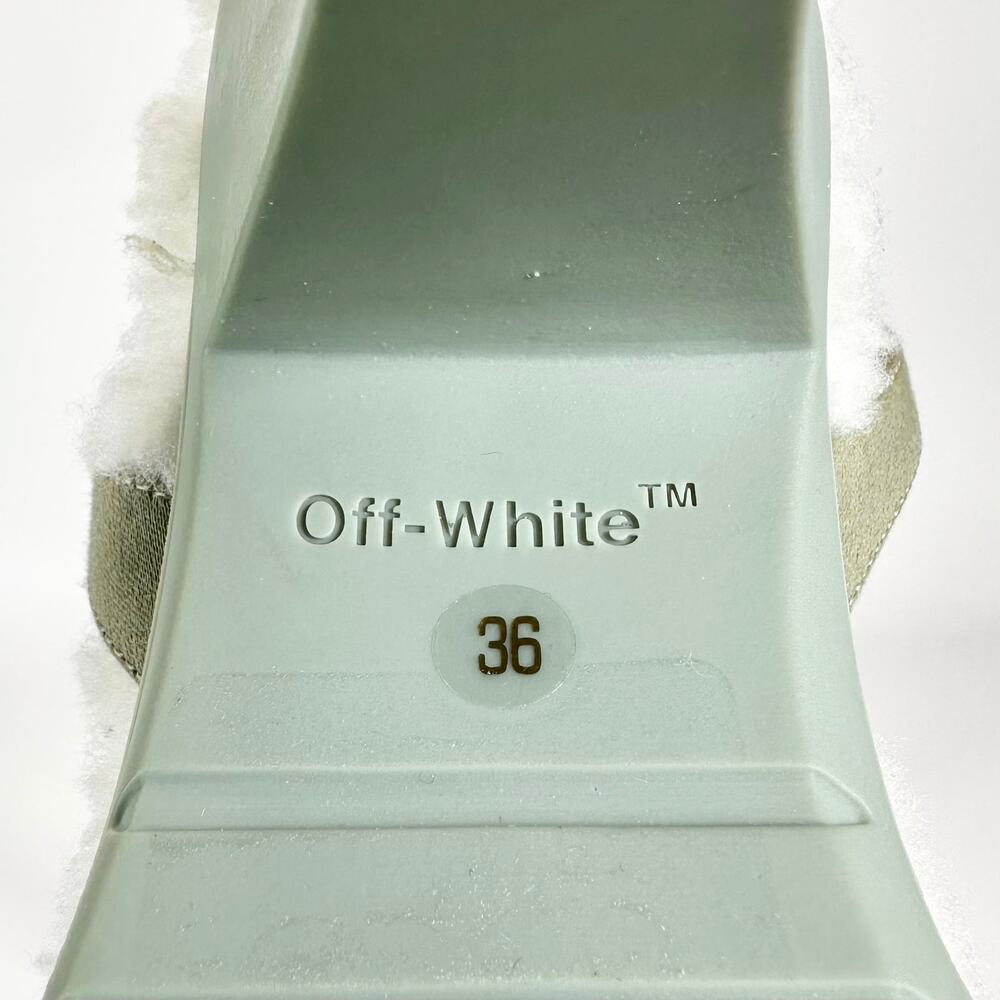 Off-White Allen Shearling Heel - Women’s 6 - Picture 7 of 8